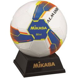 記念品用マスコット サッカーボール ALMUNDOモデル AC-MCFT1.5B-BLY-50 ブルー/イエロー [サッカーボール]