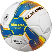 サッカーボール ALMUNDO 貼り FT550BBLY ブルー/イエロー 5号 検定球 [サッカーボール]