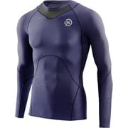 シリーズ3 メンズトップスロングスリーブ SERIES-3 MENS TOP L/S 18121310 098 ネイビー Lサイズ [コンディショニングウェア シャツ メンズ]