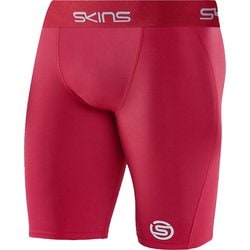 シリーズ1 メンズハーフタイツ SERIES-1 MENS HALF TIGHTS 18171140 063 レッド Lサイズ [コンディショニングウェア タイツ メンズ]