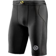 シリーズ3 メンズハーフタイツ SERIES-3 MENS HALF TIGHTS 18171340 019 ブラック Lサイズ [コンディショニングウェア タイツ メンズ]