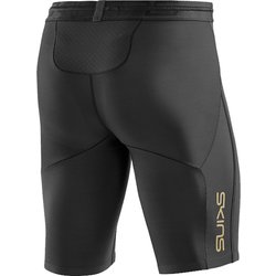 スキンズ　メンズ シリーズ 1 ハーフタイツ　Lサイズ　黒 SKINS】Series1 メンズハーフタイツ/ブラック SKINS SERIES1