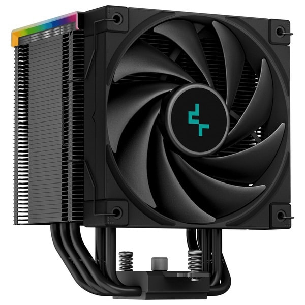 Deepcool ディープクールAK500 DIGITAL デジタルディスプレイ搭載 5本ヒートパイプ LGA1700/AM5対応 シングルタワー型 空冷CPUクーラー R-AK500-BKADMN-GΩ