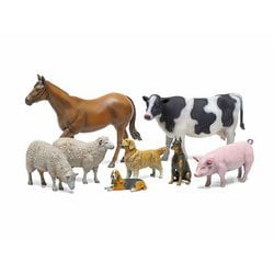 35385 1/35 ミリタリーミニチュアシリーズ No.385 動物セット2 [組立式プラスチックモデル]