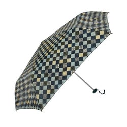 折りたたみ傘 50cm 手開き式 UV加工 パッチワーク モスグリーン 22960