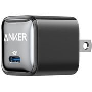 USB急速充電器 Anker Nano Charger 20W USB PD（パワーデリバリー）対応 USB-C×1 超コンパクト ダークグレー A2637N16