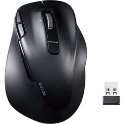 Bluetoothマウス 静音 8ボタン チルトホイール付 右手専用 抗菌 Sサイズ 充電式 EX-G PRO ブラック M-XGS50MBSKBK