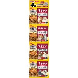 ミネット 4連パック 腎臓ケア かつお節添え [猫用 ドライフード 140g 総合栄養食]