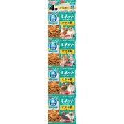 ミネット 4連パック 歯の健康 かつお節添え [猫用 ドライフード 140g 総合栄養食]