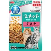 ミネット 歯の健康 ささみ添え [猫用 ドライフード 200g 総合栄養食]