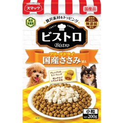 ビストロ フリーズドライ 国産 ささみ添え [犬用 ドライフード 200g 成犬用総合栄養食]