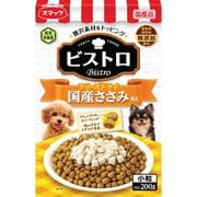 ビストロ フリーズドライ 国産 ささみ添え [犬用 ドライフード 200g 成犬用総合栄養食]