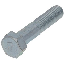 MOA-033 [三価メッキ 7T小型六角ボルト 半ねじ M8×40]