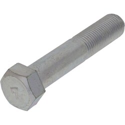 MOA-067 [三価メッキ 7T小型六角ボルト 半ねじ M12×65 P1.25]