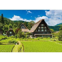 01-2093 日本風景 涼風の白川郷（岐阜） [ジグソーパズル 108ピース]
