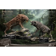 スターエーストイズ ワンダーズ オブ ザ ワイルド スミロドン＆ダイアウルフ [塗装済完成品フィギュア 全長各約280mm]