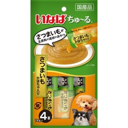 いなば ちゅ～る さつまいも かぼちゃ入り 14g×4本 [犬用おやつ]