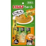 いなば ちゅ～る さつまいも かぼちゃ入り 14g×4本 [犬用おやつ]