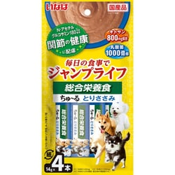 いなば ジャンプライフちゅ～る とりささみ 14g×4本 [犬用おやつ]