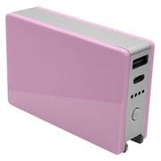 モバイルバッテリー 5000mAh 3A USB Type-C Type-A AC充電器にもなる 収納式コンセント 小型 コンパクト 機内持込可能 ライトパープル RLI050AC3A01LPU