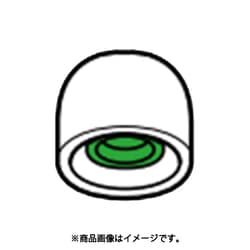 ノイズアイソレーションイヤーピース Mサイズ シルバー 1個 504850511