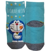180-23P3 [フロント クルー丈 Kids Size クルー丈ソックス サックス 13/19]