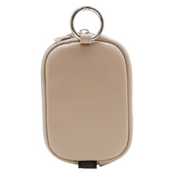 スクエア型 PUレザー マルチポーチ BE