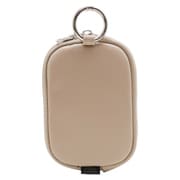 スクエア型 PUレザー マルチポーチ BE