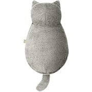 蓄熱式エコ湯たんぽ ぬくぬく （nekoLike） お湯の入れ替え不要 くり返し使える コードレス ふわふわ手触り グレー EWT-2328GY