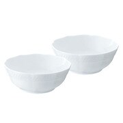シェール ブラン ボウル 皿 約13cm ペアセット(2個入り) 1655L/P94806