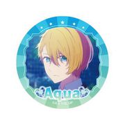 【推しの子】 グリッター缶バッジ アクア [キャラクターグッズ]