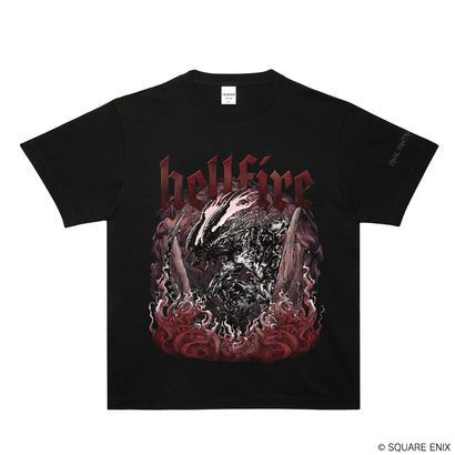 スクウェア･エニックス SQUARE ENIXファイナルファンタジーXVI hellfire Tシャツ XL [キャラクターグッズ]Ω