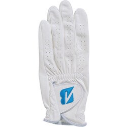 GLG12CBL26 [ゴルフグローブ ブリヂストンゴルフ TOUR GLOVE（ツアーグローブ） カラーマークモデル 左手用 26cm ホワイト/ブルー]
