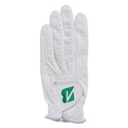 GLG12CGR23 [ゴルフグローブ ブリヂストンゴルフ TOUR GLOVE（ツアーグローブ） カラーマークモデル 左手用 23cm ホワイト/グリーン]
