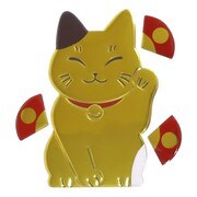 エンブレムステッカー 招き猫 金 ME118