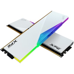 LANCER RGB DDR5 PC5-51200 （DDR5-6400）対応 16GB×2枚 288pin DDR5 U-DIMM 1.4V XMP 3.0 サポート ホワイト AX5U6400C3216G-DCLARWH