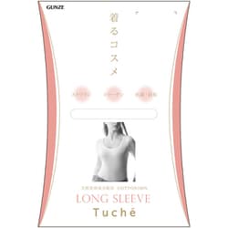 Tucheトゥシェ 着るコスメ 綿100％ 8分袖 インナー L ブラツク TC4046Y
