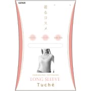Tucheトゥシェ 着るコスメ 綿100% 8分袖 インナー L ブラツク TC4046Y