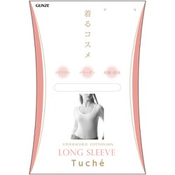 Tucheトゥシェ 着るコスメ 綿100％ 8分袖 インナー M ミステイブラウン TC4046Y