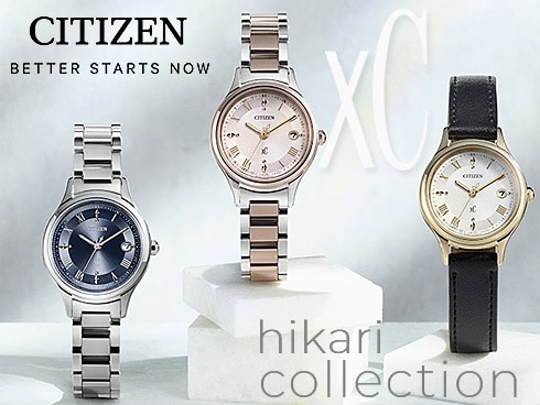 【美品】059 シチズン クロスシー hikari collection 箱付き hikari collection Square 2way Model | コレクション | クロス