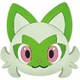 POKE-851A [ポケットモンスター ダイカット ソフトPOCOPOCO ニャオハ]