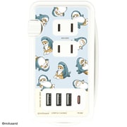 USB/USB Type-C 付き ACタップ mofusand サメにゃん MOFU-34A