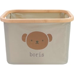 BORIS（ボリス） バンブーバスケット 顔だけボリス