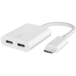 F7U081btWH [RockStar USB-Cオーディオ＋充電アダプター ホワイト]