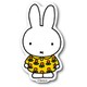 MIF020 miffy ダイカットミニステッカー ワンピース