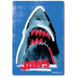 JWS012ジョーズ ダイカットミニステッカー JAWS版画