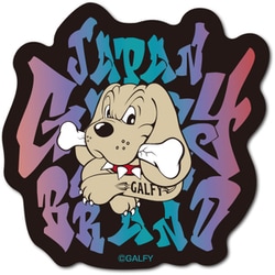 GAL032 GALFY ダイカットミニステッカー 黒