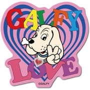 GAL041 GALFY ダイカットミニステッカー LOVE