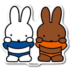 ヨドバシ.com - ゼネラルステッカー GENERAL STICKER MIF002 miffy ダイカットビニールステッカー ミッフィー＆メラニー  通販【全品無料配達】