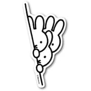 MIF049 miffy ダイカットステッカー ひょっこり